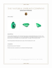 1.99 Ct. Emerald from Russia Appraisal