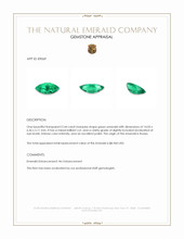2.44 Ct. Emerald from Russia Appraisal