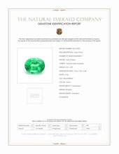 2.09 Ct. Emerald from Ethiopia Scan Report