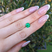 2.36 Ct. Emerald from Colombia Life Style