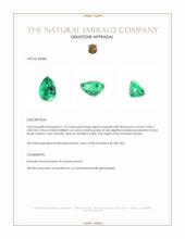 1.33 Ct. Emerald from Russia Appraisal