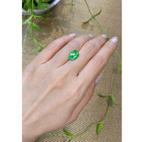 3.76 Ct. Emerald from Russia Life Style