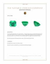 1.83 Ct. Emerald from Russia Appraisal