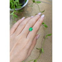 1.83 Ct. Emerald from Russia Life Style