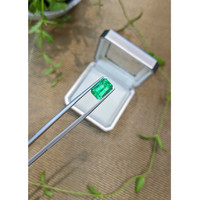 3.67 Ct. Emerald from Russia Life Style