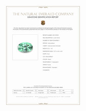 1.42 Ct. Emerald from Russia Scan Report