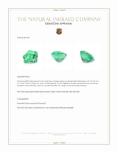2.45 Ct. Emerald from Russia Appraisal