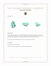 1.77 Ct. Emerald from Russia Appraisal