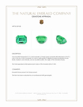 2.15 Ct. Emerald from Russia Appraisal