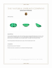 1.68 Ct. Emerald from Russia Appraisal