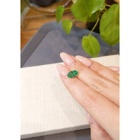 1.68 Ct. Emerald from Russia Life Style