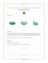 1.31 Ct. Emerald from Russia Appraisal