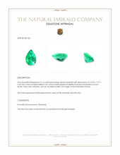 2.15 Ct. Emerald from Russia Appraisal