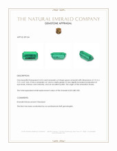 4.24 Ct. Emerald from Russia Appraisal
