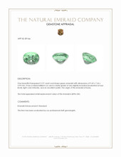 2.37 Ct. Emerald from Russia Appraisal
