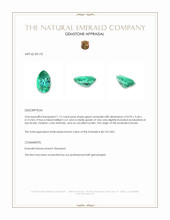 1.12 Ct. Emerald from Russia Appraisal