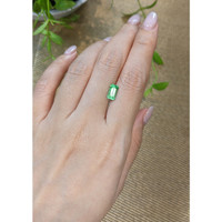 1.26 Ct. Emerald from Russia Life Style