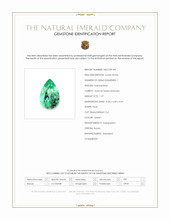 1.27 Ct. Emerald from Russia Scan Report