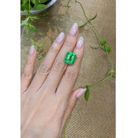 11.42 Ct. Emerald from Russia Life Style