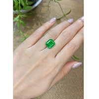 6.21 Ct. Emerald from Russia Life Style