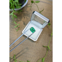 3.92 Ct. Emerald from Russia Life Style