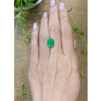 3.92 Ct. Emerald from Russia Life Style