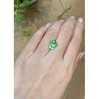 3.48 Ct. Emerald from Russia Life Style