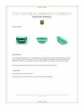 1.35 Ct. Emerald from Russia Appraisal