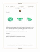 4.28 Ct. Emerald from Russia Appraisal