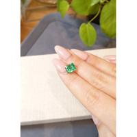 2.88 Ct. Emerald from Russia Life Style