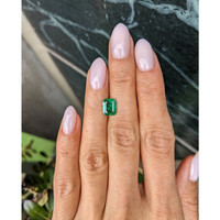 1.26 Ct. Emerald from Zambia Life Style