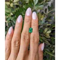 1.77 Ct. Emerald from Zambia Life Style