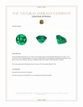 1.97 Ct. Emerald from Zambia Appraisal