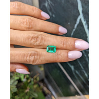 1.97 Ct. Emerald from Zambia Life Style