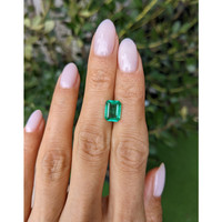 1.97 Ct. Emerald from Zambia Life Style