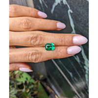 2.96 Ct. Emerald from Zambia Life Style