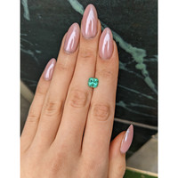 1.23 Ct. Emerald from Colombia Life Style