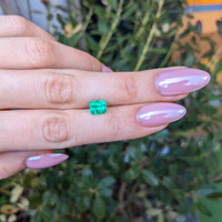 1.50 Ct. Emerald from Colombia Life Style