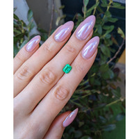 1.50 Ct. Emerald from Colombia Life Style