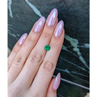 1.24 Ct. Emerald from Colombia Life Style