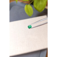 0.53 Ct. Emerald from Zambia Life Style