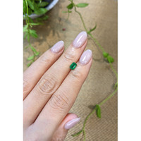 0.61 Ct. Emerald from Zambia Life Style