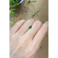 0.61 Ct. Emerald from Zambia Life Style