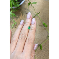0.25 Ct. Emerald from Zambia Life Style