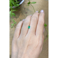 0.25 Ct. Emerald from Zambia Life Style