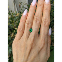 0.99 Ct. Emerald from Zambia Life Style