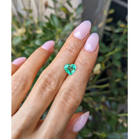 1.47 Ct. Emerald from Colombia Life Style