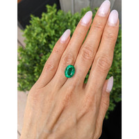 5.60 Ct. Emerald from Zambia Life Style