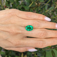 5.60 Ct. Emerald from Zambia Life Style