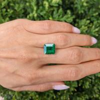 5.25 Ct. Emerald from Zambia Life Style